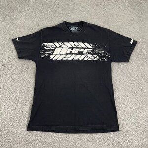 Horse Power Freaks Shirt Men L Black Short Sleeve Tee